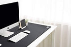 XL Mouse Pad - Big Desk Mouse Pad Extra Large for Gaming(60'' x 30'') - Super Thick Giant Mousepad for Full Desk with Rubber Base (Black, 4XL) - Image 7