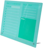 GLOBLELAND Green Acrylic Dry Erase Board 15.7"x11.8" Tabletop Whiteboard with Stand to Do List Planner Board Office Supplie Daily to Do List for Work Personal Organized Home Office by GLOBLELAND