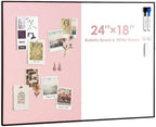 ARCOBIS Cork Board White Board Combo for Wall by ARCOBIS