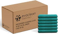 EvaClean Essentials Premium Microfiber Cleaning Cloth 16"x16" - Reusable, Washable, Non-Scratch, Microfiber Towels for Cleaning, Dusting, Polishing, High Absorbency & Durability, Green, 96-Pack by Evaclean