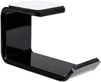 Headphone Stand Wall Mounted Headset Holder, Sticky Hanger - Adhesive Headphone Hook Mount, Stand Clip Under Desk, Earphone Clamp by Unknown