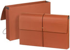 Blue Summit Supplies 10 Redrope Expanding File Wallets, Legal, 3.5" Brown by BlueSummitSupplies