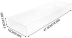 DOITOOL Clear Acrylic Keyboard Cover Protector Keyboard Dust Cover for Desktop and Full Size Water and Spill Resistant Skin for Home and Office 18.70 X 6.10 X 1.96 in - Image 3