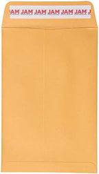 JAM PAPER 6 x 9 Open End Catalog Envelopes with Peel and Seal Closure - Brown Kraft Manila - Bulk 500/Carton by JAMPaper
