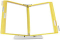 Tarifold Desktop Reference Display System, 10 Pockets, Expandable, Yellow by TARIFOLD