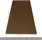 Mouse Pad Brown, Mouse and Keyboard Combo Pad XXXXL 39.4” x 19.7” - Image 6