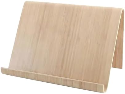 Wooden Tablet Stand, Stable Desktop Holder for Cell Phone by GIFZES