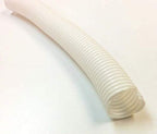 Electriduct 2.5" Split Wire Loom Tubing Polyethylene Corrugated Flexible Conduit (2.5 Inch ID) - White - 25 Feet by Electriduct