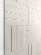 Felt Bulletin Board Tiles | Modern Cork Board Alternative | Large Cork Boards for Walls | Aesthetic Felt Wall Panels for Office & Home Decor | Pinboard & Photo Board (12-Pack) | Beige - Image 6