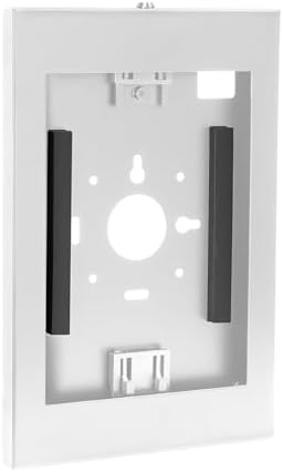 Mount-It! Anti-Theft iPad Wall Mount Holder, Lockable Low-Profile, White - Image 2