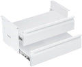 VIVO White 16 in Slide Out Dual Tier Desk Drawer, DESK-DR02W by VIVO