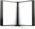 Tarifold Wall Mount Reference System, 10 Pockets, Easy-Load Design, Black by TARIFOLD