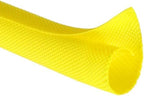 Split Wire Loom, 20ft Automotive Cable Protector Sleeve, Flexible Braided Cable Sleeves High Temperature Cable Management (Yellow, 1") by ConveniencetoYourLife