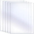 Sherr 5 Pcs Rigid Poster Protectors 24 x 36 Inch, Clear PVC Sleeves by Sherr