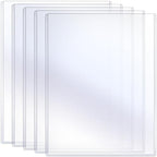 Sherr 5 Pcs Rigid Poster Protectors 24 x 36 Inch, Clear PVC Sleeves by Sherr