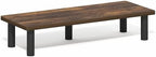 Rectangle Monitor Riser, Toolless Assembly Laptop Stand for Desk, Office Desk Accessories, Desk Organizers and Accessories, Monitor Stand Riser, For Dorm, Study Room, Amber Pine - Image 4