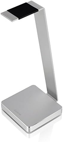 E-One Silver Solid-Metal Aluminum Universal Gaming Headphone Stand/Hanger/Holder for Beats, Senheiser, Sony, Bose, Philips, Audio-Technica, Plantronics, Shure, Jabra, JVC, JBL, AKG, DJ, Gaming Headsets Display HO-HDP-ALE1SI-00 - Image 2