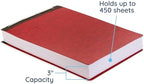 Blue Summit Supplies 10 Pressboard Report Covers, 11x17, 3" Capacity, Red - Image 2