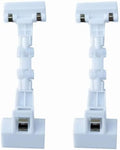 Paper Holder for Typing,Clip Copy Holder for Computer Monitor,Document Desk Clamp, Pack of 2 (White) by MeYouRowC