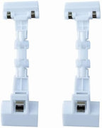 Paper Holder for Typing,Clip Copy Holder for Computer Monitor,Document Desk Clamp, Pack of 2 (White) by MeYouRowC