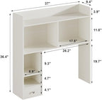 ChooChoo Desktop Bookshelf with Lights and 5 Shelves and 1 Drawer - Image 2
