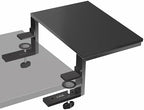 VIVO Black Clamp-on 15 in Desk Extension Shelf, DESK-SHELF15B by VIVO