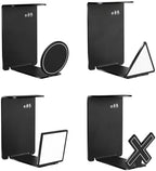 HC128 Headphone Holder Hanger for Desk, Include Adhesive Strips, Universal Headset Stand for PS4/PS5/Xbox/PC/Mac/Headphones Game Controller Hanger (Including 4 Types) by VKheroKV