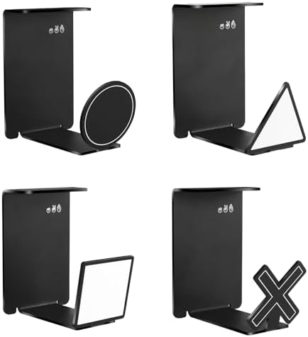 HC128 Headphone Holder Hanger for Desk, Include Adhesive Strips, Universal Headset Stand for PS4/PS5/Xbox/PC/Mac/Headphones Game Controller Hanger (Including 4 Types) by VKheroKV