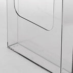 M&T Displays Clear Acrylic Wall Mount Brochure Holder 4x6 Inch 1 Tier 1 Pockets Desktop or Wall Mounting Literature Rack Pamphlet Leaflet Flyer Card Display Stand Desk Organizer - Image 4