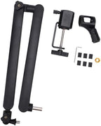 Adjustable Microphone Boom Arm Stand 360° Rotation Desktop Mic Holder - Image 2