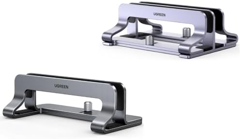 UGREEN Vertical Laptop Stand Bundle with Vertical Laptop Stand Dual by UGREEN
