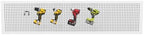 KINOMI 24 Pack Pegboard Hooks Heavy Duty Pegboard Drill Holder Power Tool Holder, Value Set, Large Pegboard Accessories and Hooks for Tools, Power Drills, Art and Craft Supplies etc - Image 5