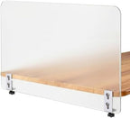 Clamp-On Acrylic Desk Privacy Panel by Vandebiao