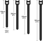 Muka 500 Pcs Multi-Size Custom Cable Tie Reusable Fastening Wraps - Image 4