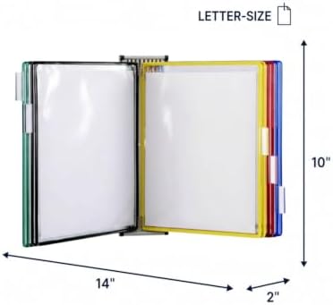 Tarifold Wall Mount Reference System, 10 Pockets, Expandable, Assorted - Image 4