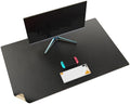 MAIDERN 43.3”x 27.5” Cork & Leather Desk Pad, Large Desk Mat (Black) by Maidern