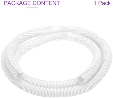 DMiotech 50ft Wire Loom Split Tubing 1 1/4 Inch(31.8mm) ID White - Image 5
