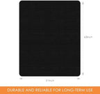 Kuyal Chair mat for Hardwood Floor, 51 x 63 inches Rectangle Floor Mats - Image 2
