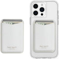 kate spade new york Magnetic Card Holder/Wallet - White Glitter by Unknown