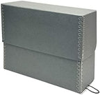 Lineco Archival Document Storage Box, 12.5" x 10.5" x 5", Gray - Image 4