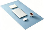 Home & Office Transparent Desk Writing Mat, Non-Slip Leather Desk Mat Pad, Heat Resistant Waterproof Desk Protector, Keyboard & Mouse Mouse Pad 24x40inch by Unknown