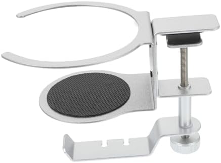 Vaguelly Headphone Hanger Hook Adjustable Under Desk Holder for Headsets and Drink Cups Easy Installation Design for Office by Vaguelly