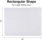 Staples Carpet Chair Mat, 46x60 Inch, High-Pile, Clear, 20361-CC - Image 5