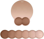 MOSISO Wrist Rest Support for Mouse Pad&Keyboard Set, Brown by MOSISO
