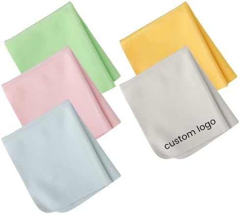 1000 Pcs Lens Cleaning Cloth Custom Logo Suede Cloth Jewelry Digital Eyeglasses Instrument Screen Cleaning Cloth Customized by Dhoptical