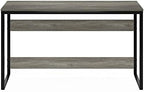 Furinno Moretti Modern Lifestyle Enhanced Study Desk, 52, French Oak Grey - Image 6