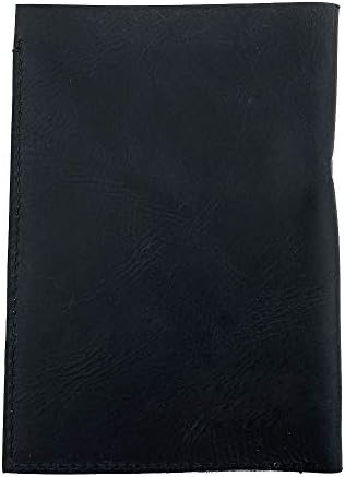 Hide & Drink, Bifold Check Presenter with Pen Slot for Restaurant & Cafe Accessories, Western Bill Holder, Full Grain Leather, Handmade Waiter and Waitress Accessory, Charcoal Black - Image 2