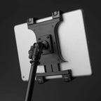 Tackform Tablet Holder for Microphone Stand - Pro Grade, Lightweight, Anti-Slip Mic Stand Mount Ideal for Musicians, Live Performers, Studio Recording | Compatible with iPad Mini/Air/Pro, Galaxy, More - Image 2