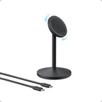 Anker MagSafe Charger, MagGo Qi2 15W 360-Degree Wireless Charger Stand by Anker