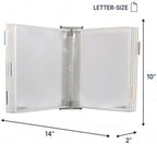 tarifold Wall Mount Reference System, 10 Pockets, Expandable, White - Image 4